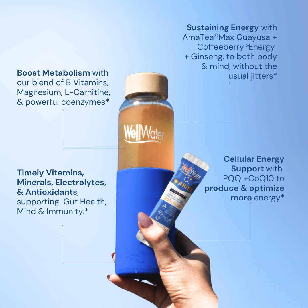 WellWater Arise: Energy &amp; Metabolism - WellWater